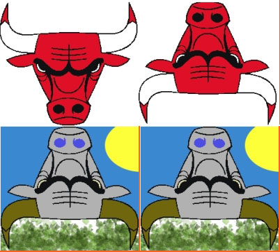 Chicago Bulls Robot