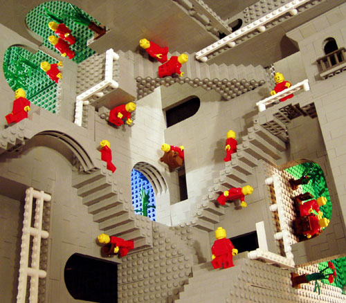 Lego Escher